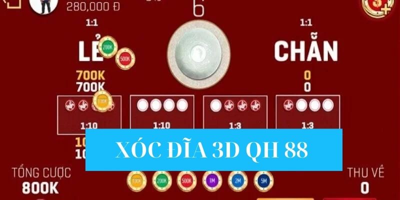 Giới thiệu về Xóc Đĩa 3D chi tiết trên cổng game QH88